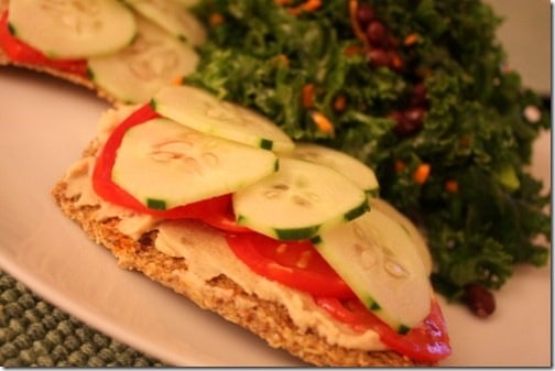 Raw Buckwheat Sesame Bread with Italian Herbs