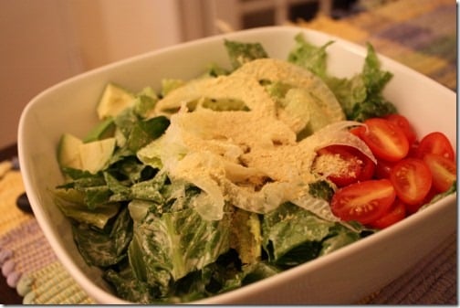 Raw, Vegan Caesar Salad Dressing | The Full Helping