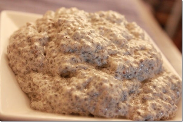 chia seed power pudding