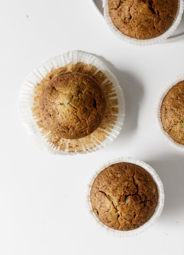 Vegan Zucchini Date Muffins | The Full Helping