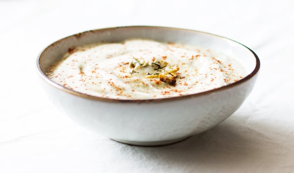 Roasted Cauliflower and Parsnip Soup