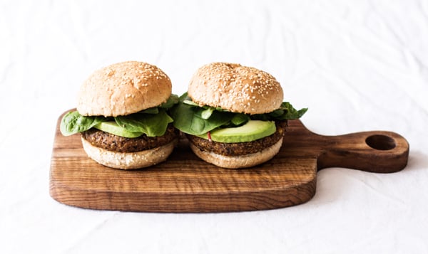 Easy Vegan Black Bean and Corn Burgers | The Full Helping