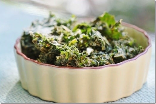 curry kale chips