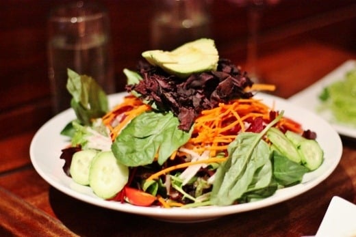 Chocolate Avocado Breakfast Salad - The Full Helping