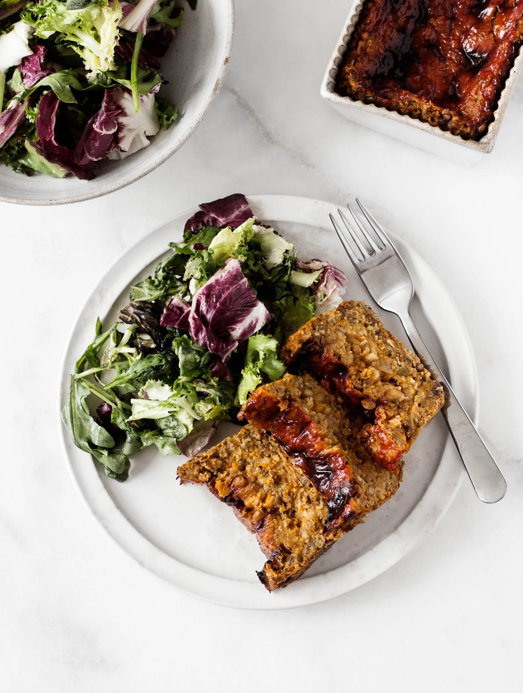 Lentil and Sweet Potato Loaf | The Full Helping