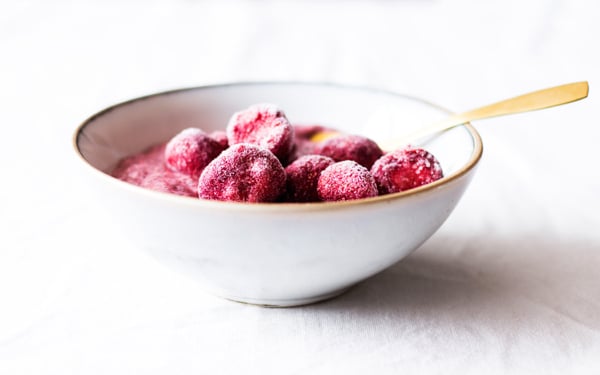 Strawberry ginger chia pudding | The Full Helping