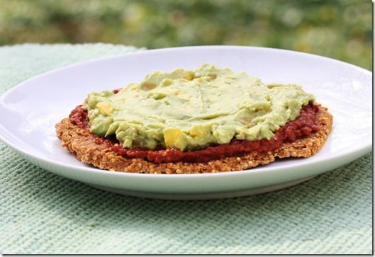 raw pizza with quinoa buckwheat crust