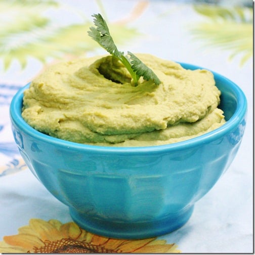 Zesty Cilantro Lovers Hummus