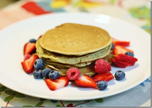 vegan protein pancakes