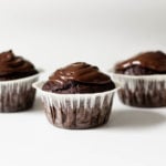 Chocolate Avocado Cupcakes and Frosting | The Full Helping