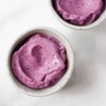 Raw, Vegan Blueberry Ginger Ice Cream | The Full Helping