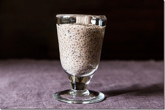 blueberry cardamom chia pudding