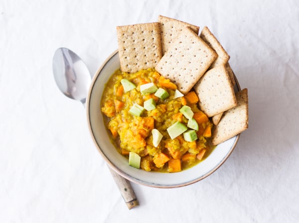 Easy Curried Yellow Lentils | The Full Helping