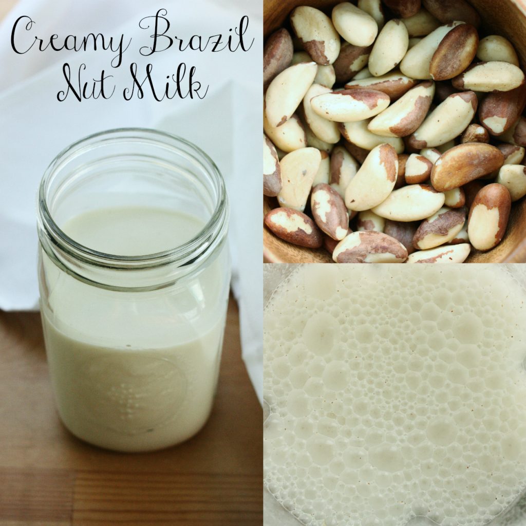 raw vegan brazil nut milk