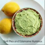 edamame split pea hummus