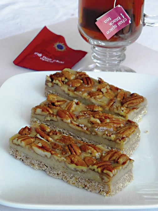 Pecan-Chai-Bars amber crawley