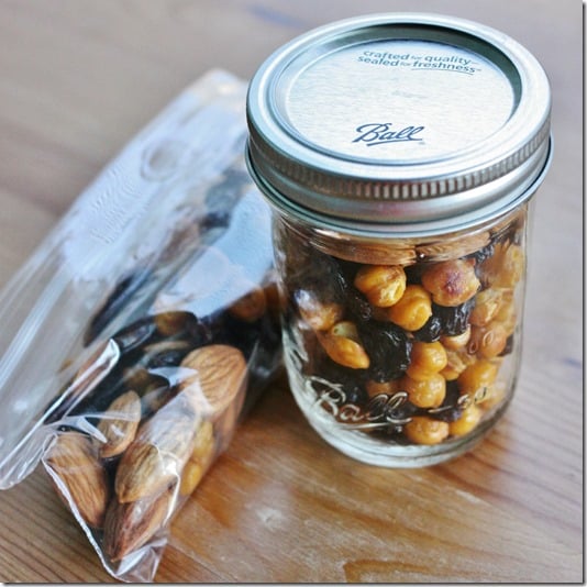 chickpea raisin almond trail mix