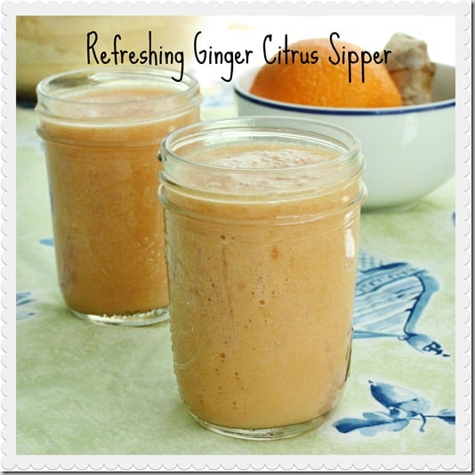 ginger citrus sipper