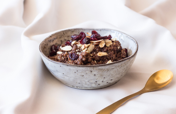 Simple Amaranth and Quinoa Porridge | The Full Helping