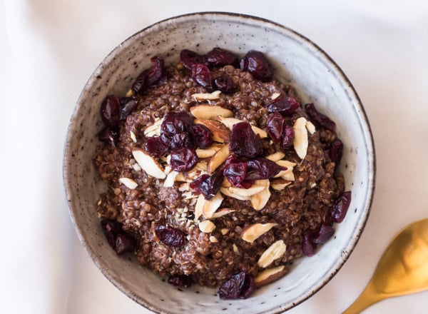 Simple Amaranth and Quinoa Porridge | The Full Helping