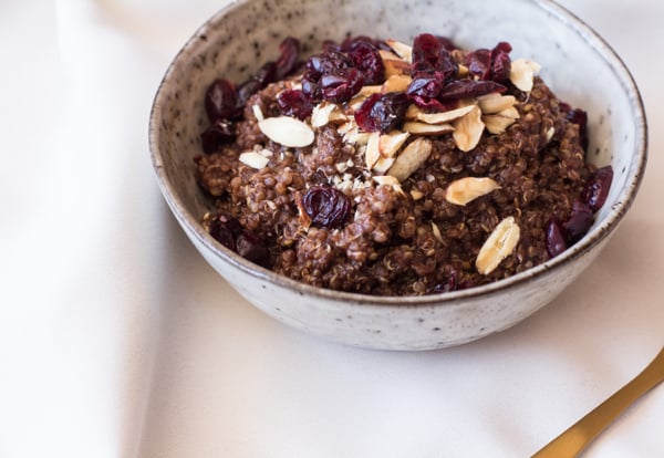 Simple Amaranth and Quinoa Porridge | The Full Helping