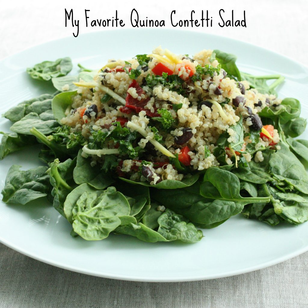 quinoa confetti salad