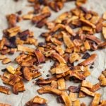 Easy, delicious vegan coconut "bacon" | The Full Helping