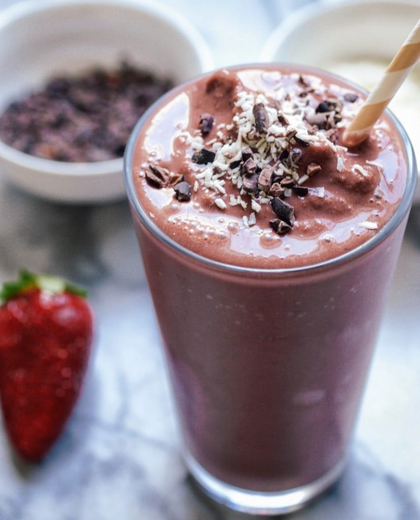 Strawberry Chocolate Milkshake (6)