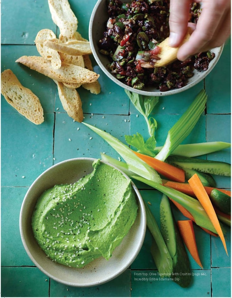 Incredibly edible edamame dip