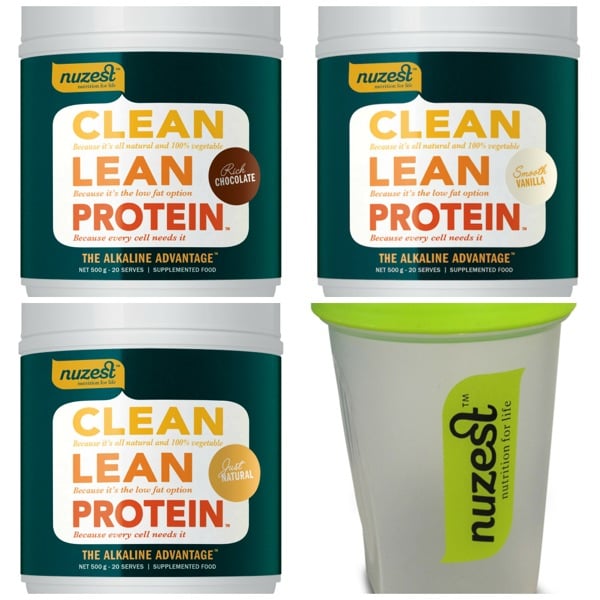 Gingerbread Granola and NuZest Protein Powder Giveaway - The Full Helping