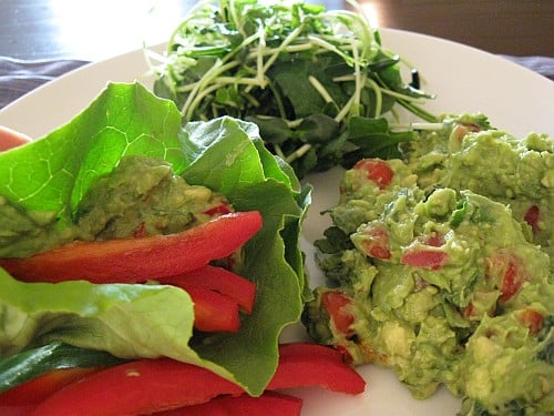 Classic Choosing Raw Guacamole - The Full Helping