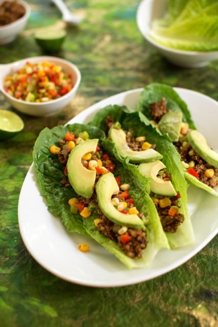 Heat Free Lentil and Walnut Tacos from the CR Cookbook // Choosing Raw