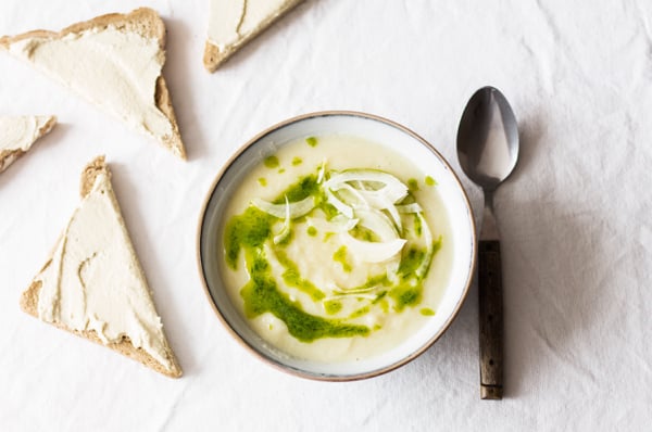 Cream Of Celeriac and Fennel Soup | The Full Helping