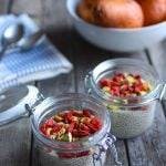 Citrus Ginger Chia Cups with Pistachios and Goji Berries // Choosing Raw