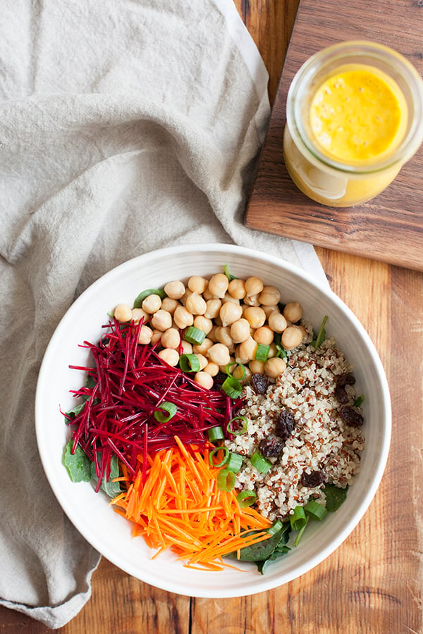 Totally addictive creamy cashew carrot dressing