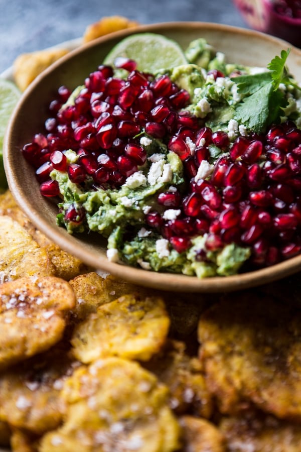 Pomegranate-Guacamole-with-Fried-Plantain-Chips-7