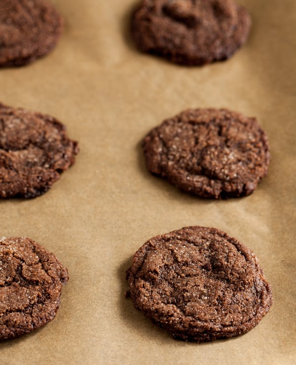 Vegan, gluten free chocolate cherry almond cookies | The Full Helping