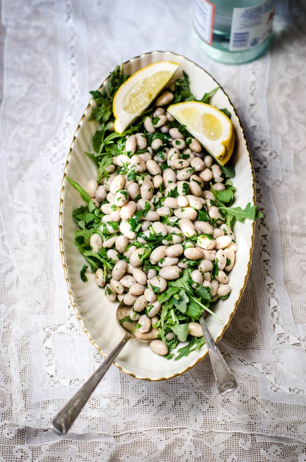 ROSE+&+IVY+Journal+Herbed+White+Bean+Salad+with+Arugula