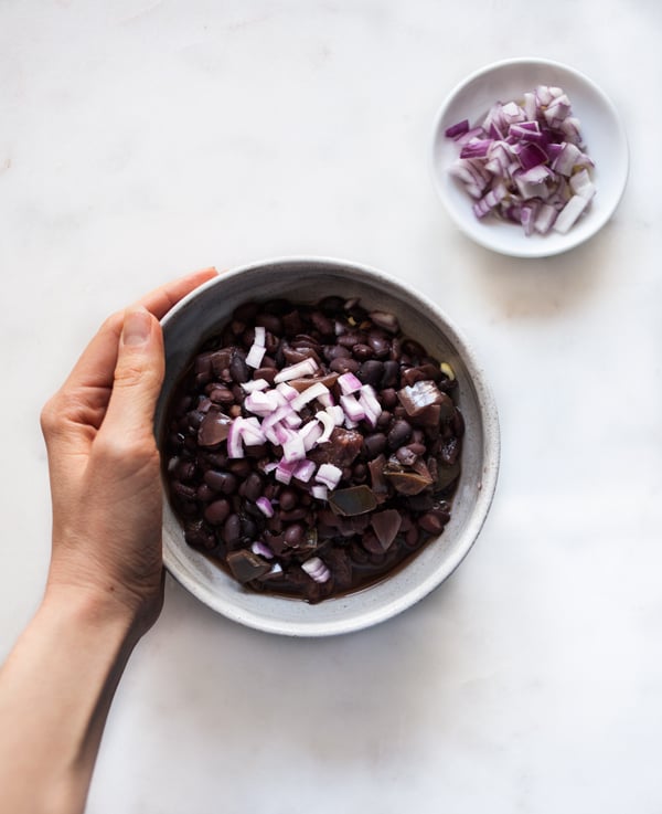 Easy Slow Cooker Cuban Black Beans