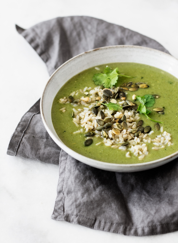 Super Simple, Very Green Soup | The Full Helping
