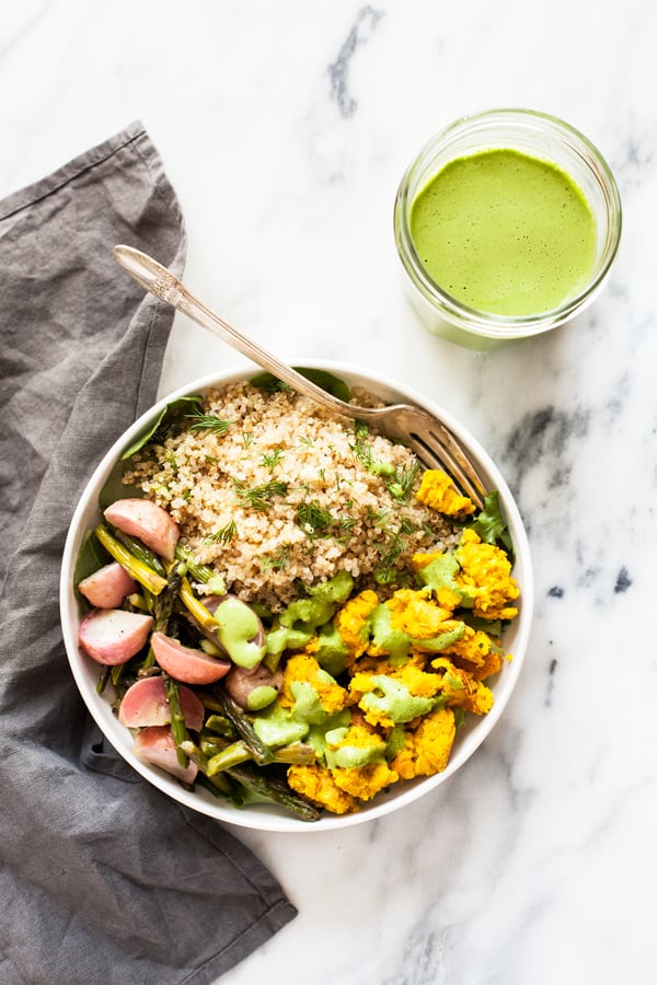 Chickpea Scramble Breakfast Bowls | The Full Helping