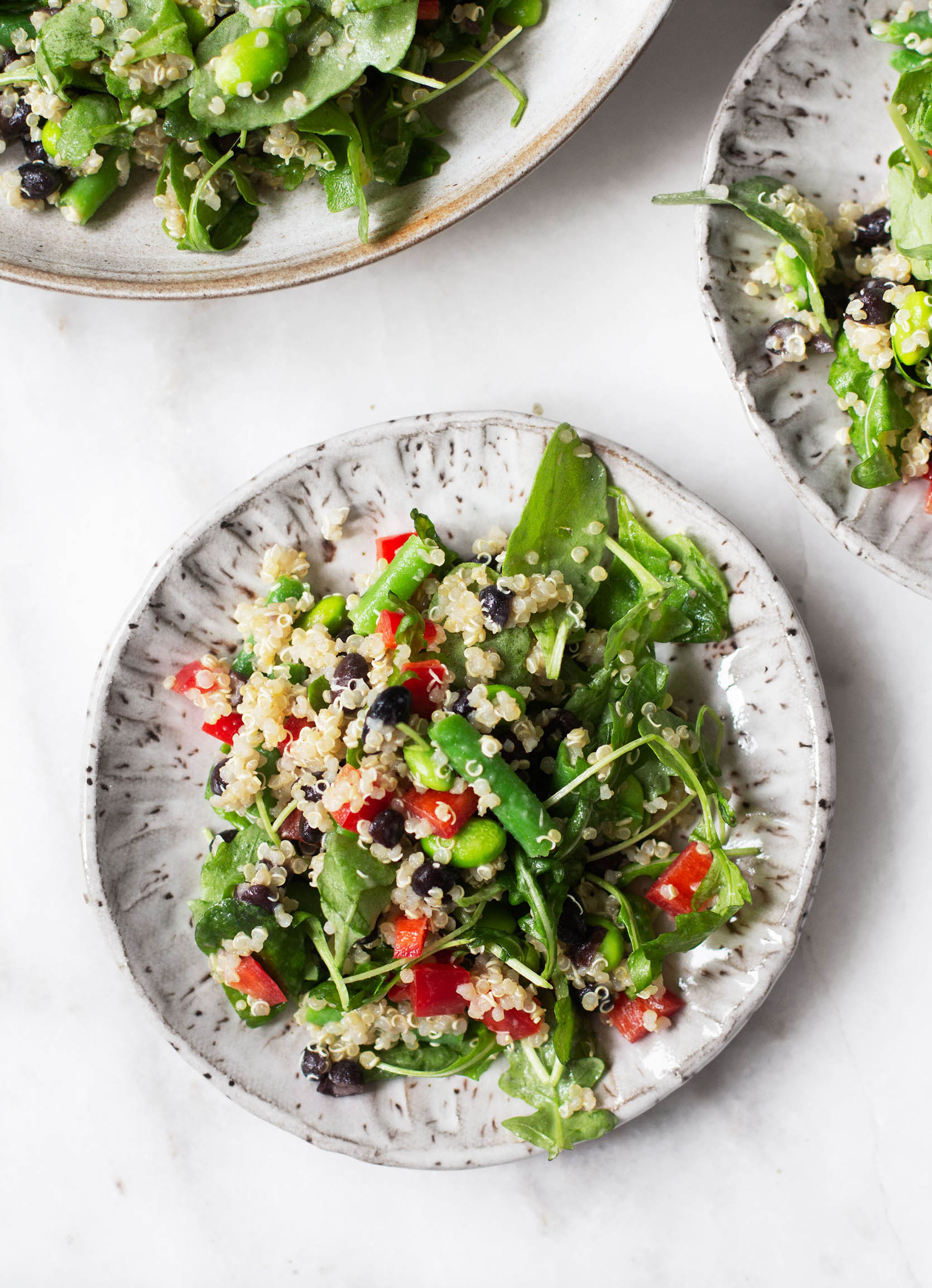 Protein-Packed Bean & Quinoa Salad | The Full Helping