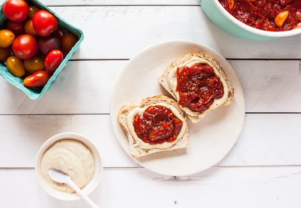 Super Versatile, Homemade Cherry Tomato Jam | The Full Helping