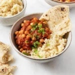 Moroccan Chickpea Tomato Stew | The Full Helping