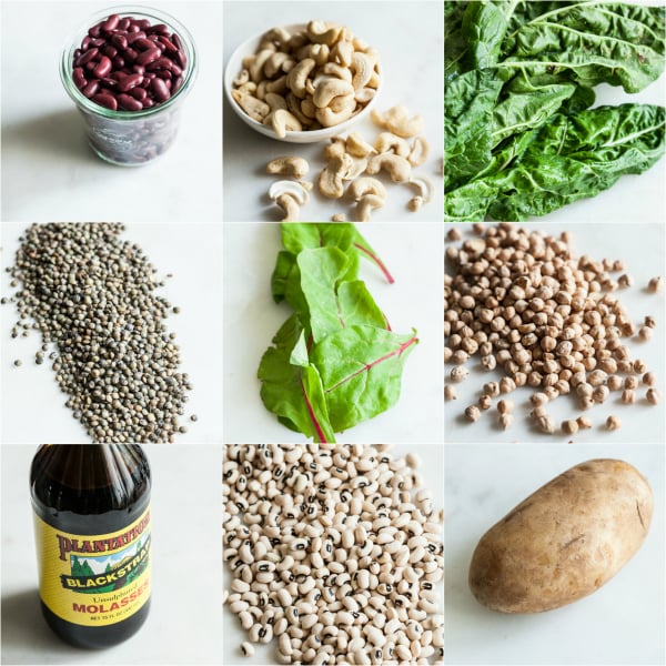 15 Iron-Rich Vegan Food Combinations | The Full Helping