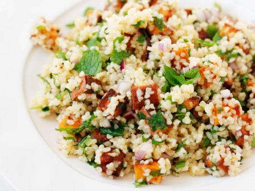 Citrusy Sweet Potato Bulgur Salad The Full Helping