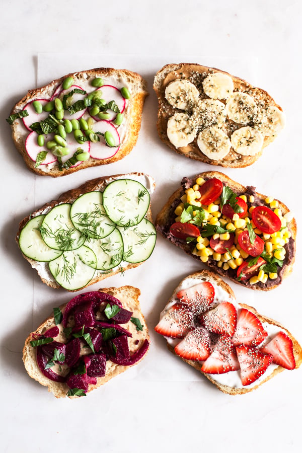 Six Tasty Vegan Toast Ideas | The Full Helping