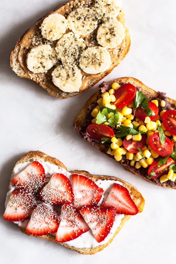 Six Tasty Vegan Toast Ideas | The Full Helping | Gästehandtücher