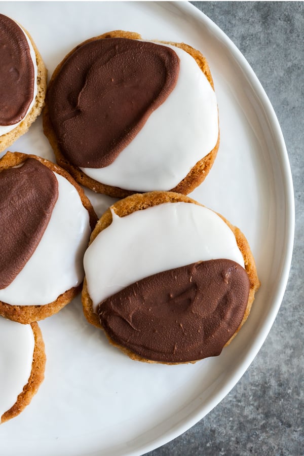 NYC Vegan's Black and White Cookies | The Full Helping