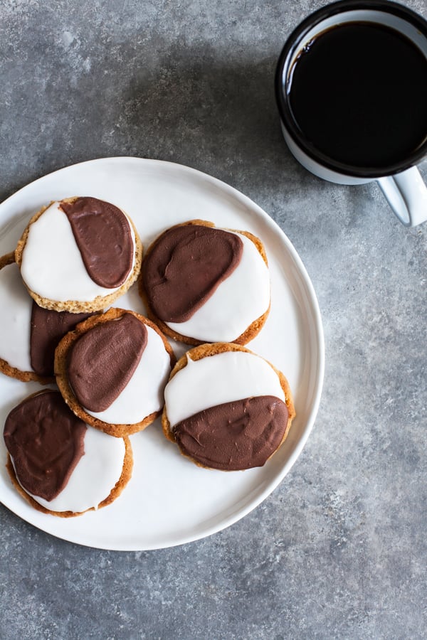 NYC Vegan's Black and White Cookies | The Full Helping